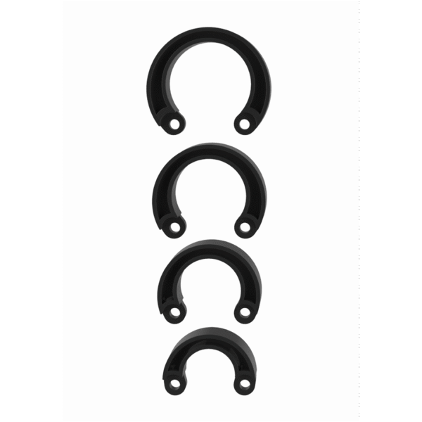 Set d’anneaux pénien de tailles variées – Reserve Ring Set