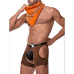 Costume de cowboy structuré pour un look affirmé et des jeux de rôle séduisants – Male Power