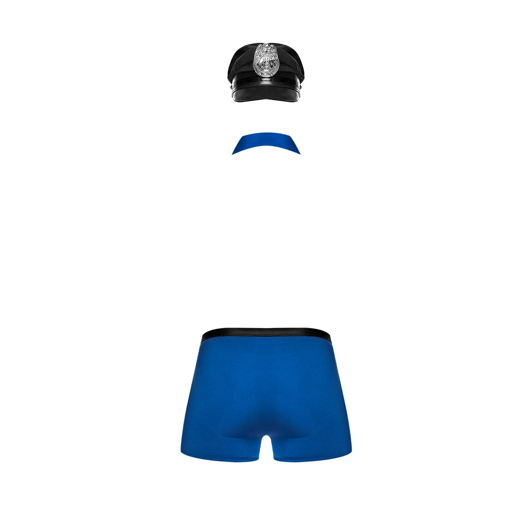 Costume Officer pour jeux de rôle, avec des détails affirmés – Male Power – Image 9