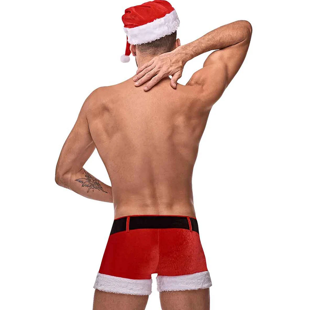 Costume lingerie de jeu de rôle avec fourrure pour des looks de fête espiègles, Male Power – Image 2
