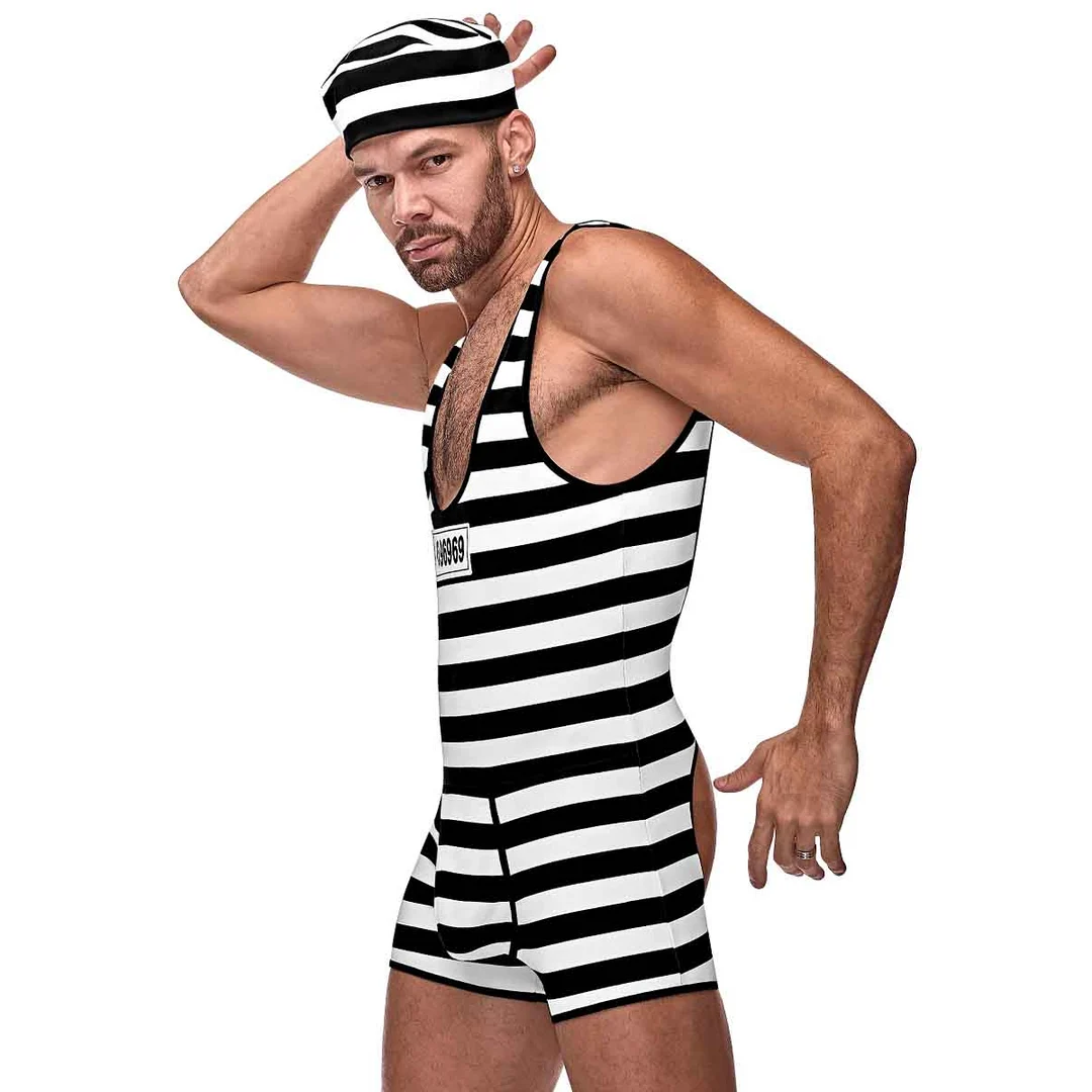 Costume de prisonnier Hard Time – Image 6