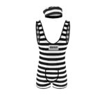 Costume de prisonnier Hard Time – Image 3