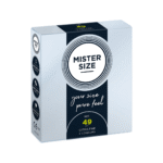 Des préservatifs parfaitement ajustés – 3 pièces – MISTER SIZE – Image 2