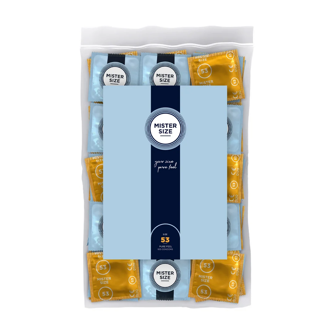 Pure Feel | Préservatifs 53 mm | Boîte de 100 – Image 2