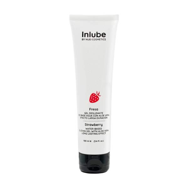 Lubrifiant Nuei à base d’eau à la fraise, 100 ml