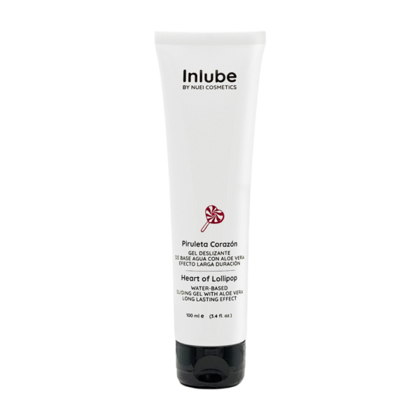 Nuei Waterbased Sliding Gel à la saveur sucette, 100 ml