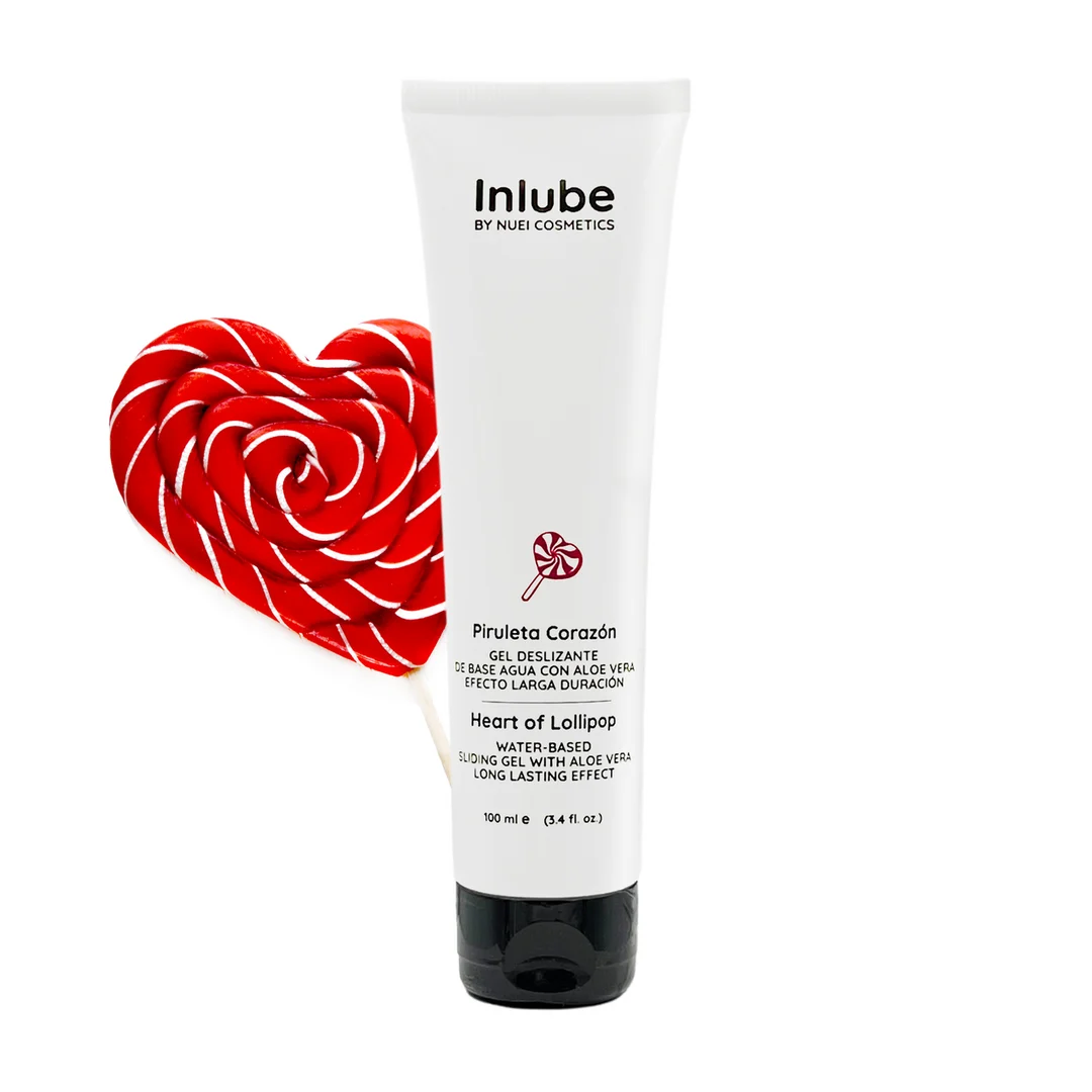 Nuei Waterbased Sliding Gel à la saveur sucette, 100 ml – Image 2