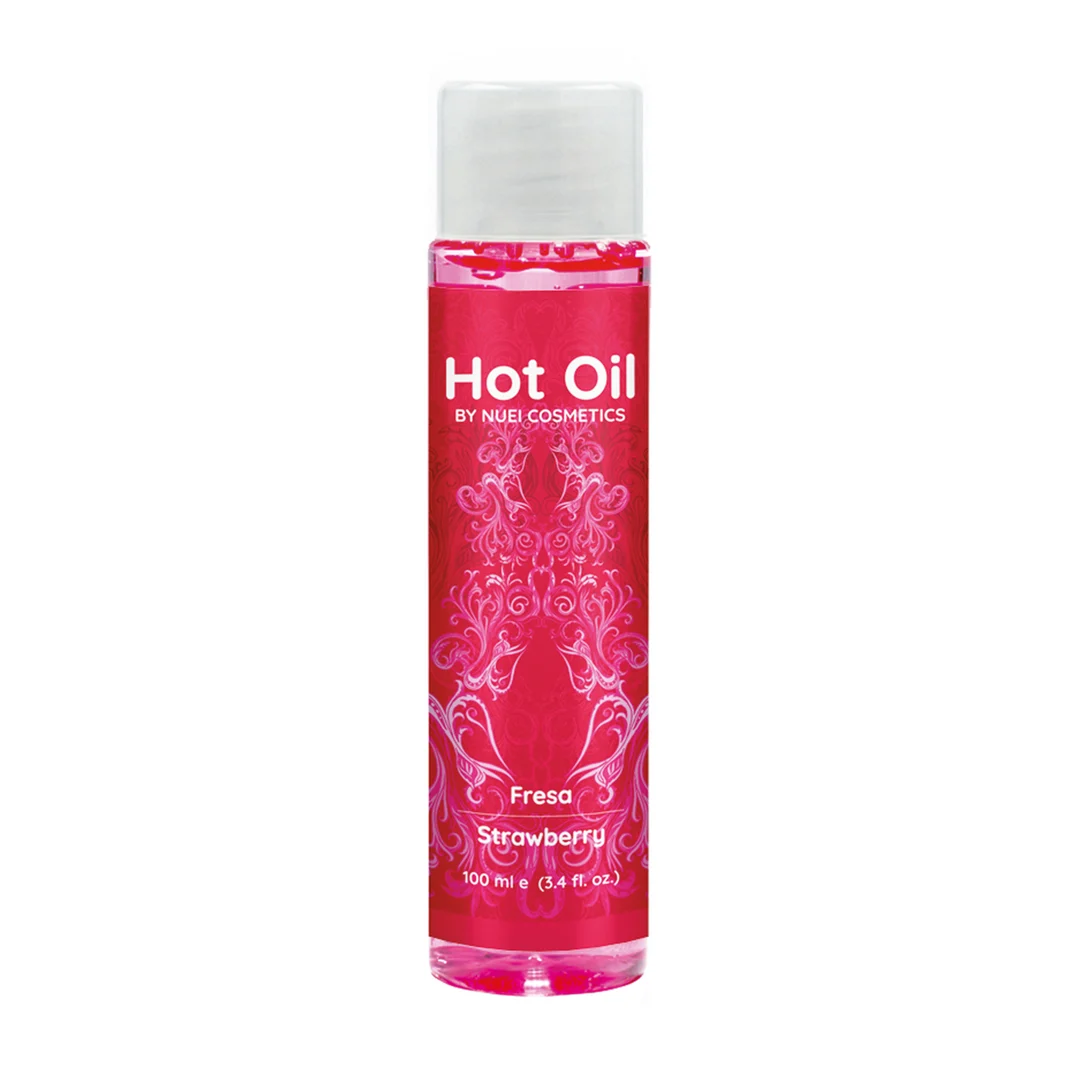 NU51341-5 Gel de massage chauffant Nuei Fraise – Image 1