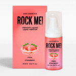 Nuei Rock Me! gel vibromasseur liquide à la fraise, 20 ml – Image 3