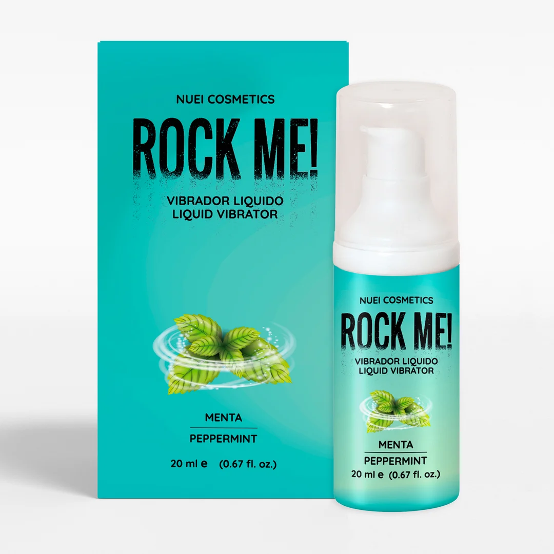 Nuei Rock Me vibromasseur liquide à la menthe poivrée, 20 ml – Image 3