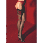 Bas sensuels avec détail de nœud rouge pour une lingerie sexy, Segreta – Image 2