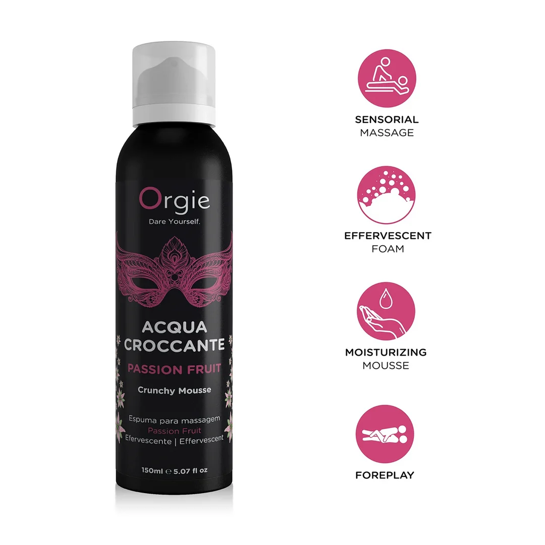 Mousse de massage Orgie Acqua Croccante – Image 1