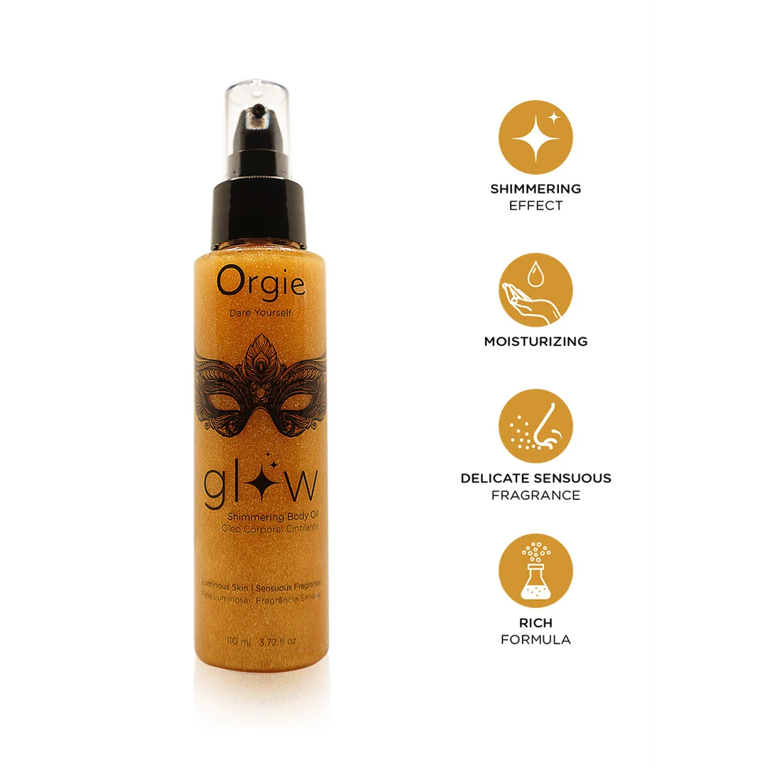 OR-17236-11 Huile corporelle pailletée Orgie Glow – Image 1