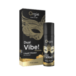 Gel stimulant liquide à embrasser Orgie Dual Vibe! Pina Colada 15 ml