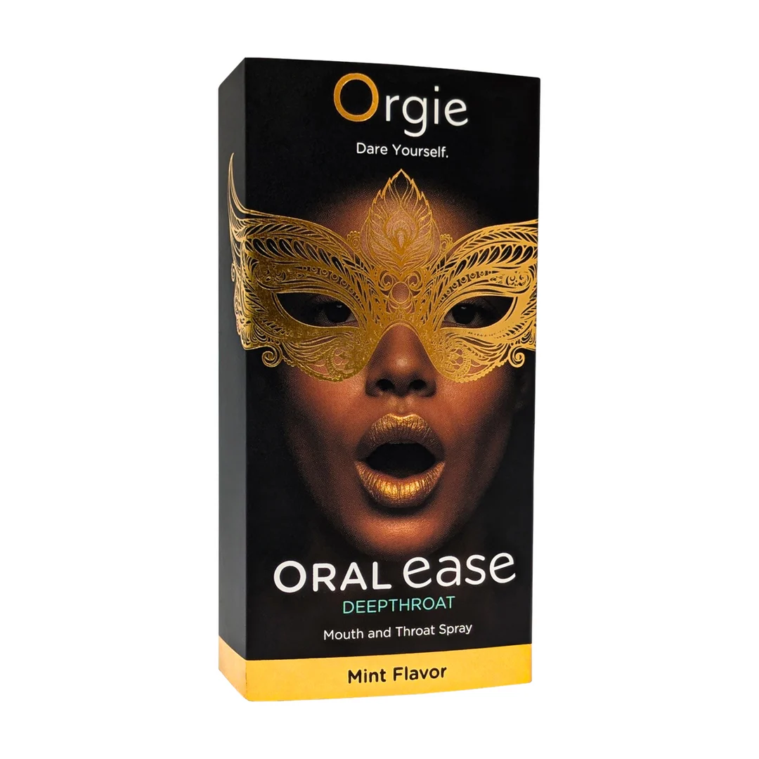 Spray buccal et pour la gorge Orgie Oral Ease Deepthroat, goût menthe, 15 ml – Image 2