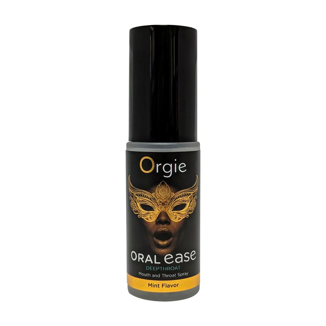Spray buccal et pour la gorge Orgie Oral Ease Deepthroat, goût menthe, 15 ml – Image 4