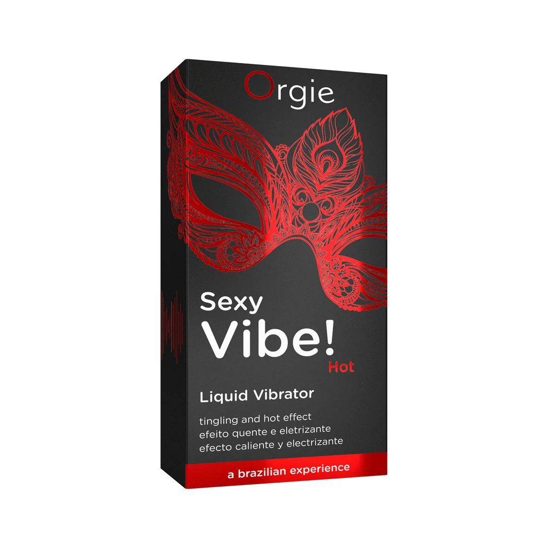 Gel stimulant Orgie Sexy Vibe! Hot à la fraise – Image 1