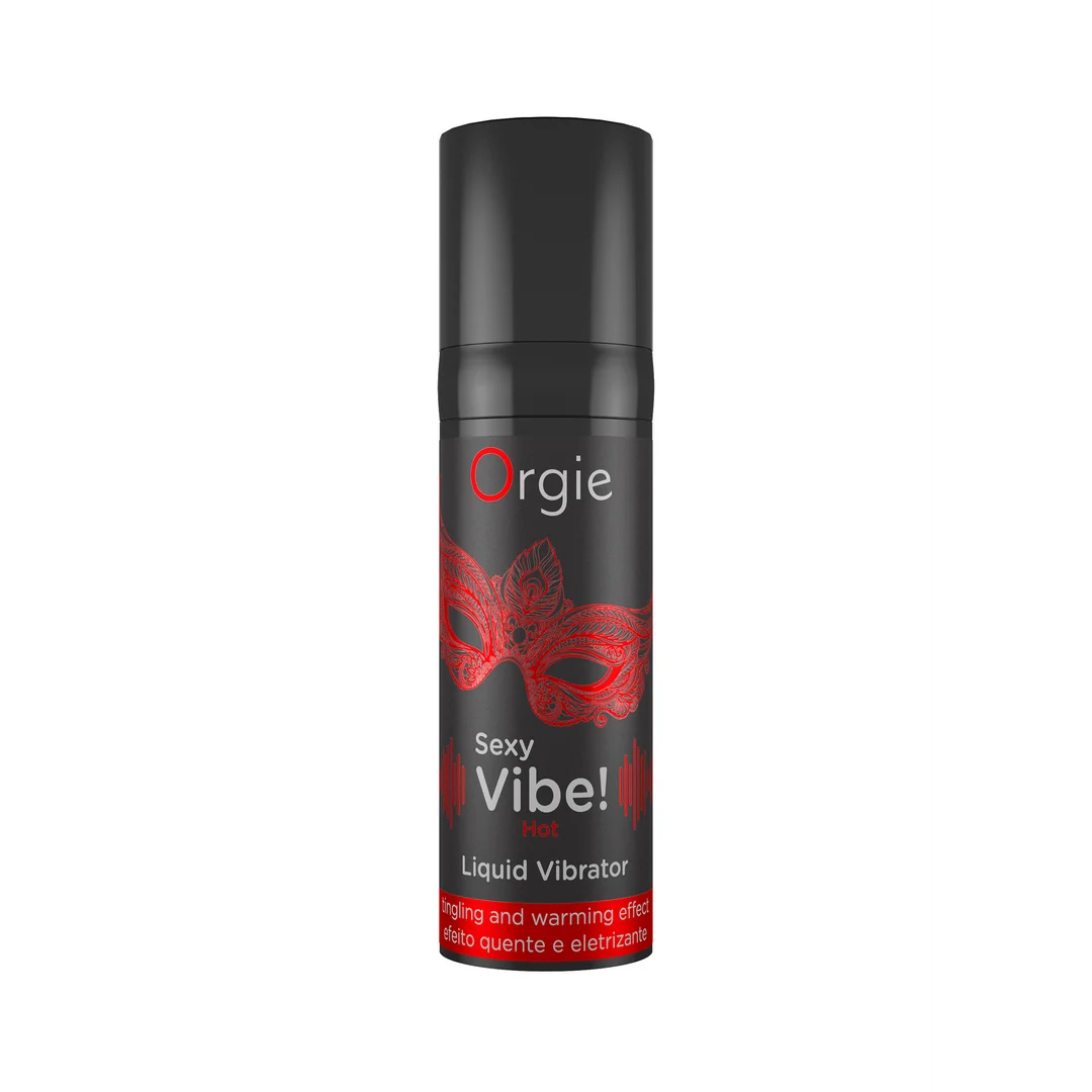 Gel stimulant Orgie Sexy Vibe! Hot à la fraise – Image 2