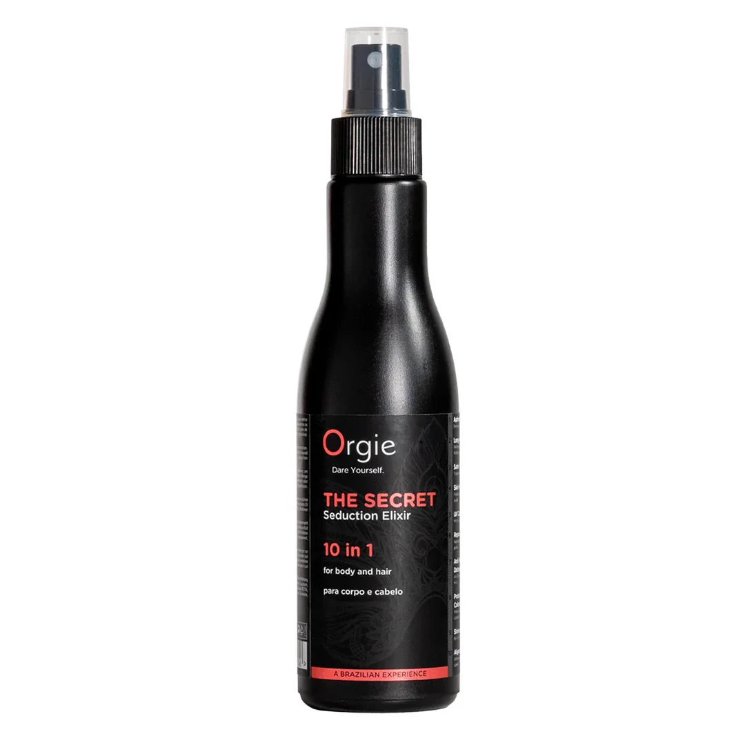 Lotion pour la peau et les cheveux aux phéromones Orgie The Secret Seduction Elixir, 200 ml – Image 2