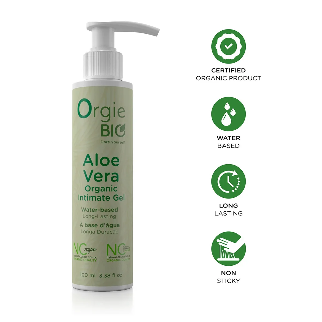 Gel intime Orgie Bio Aloe Vera – Image 1