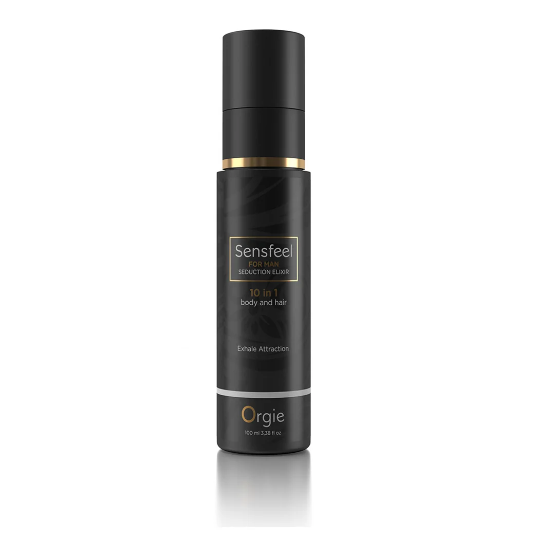 Lotion Orgie Sensfeel pour les cheveux et le corps, aux phéromones, pour hommes – Image 2