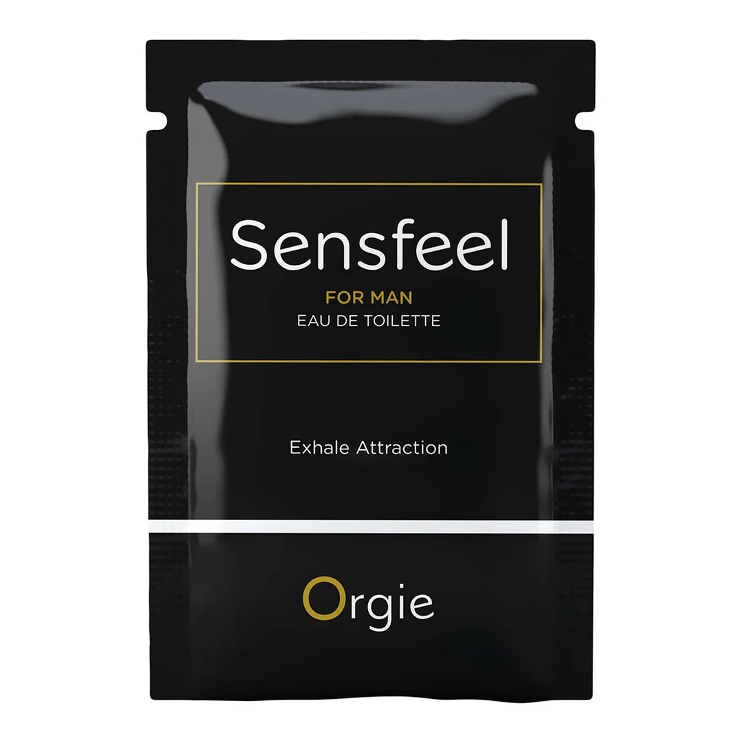 Lotion aux phéromones pour le corps et les cheveux pour homme, Sachet Sensfeel for Man 1 ml – Image 1