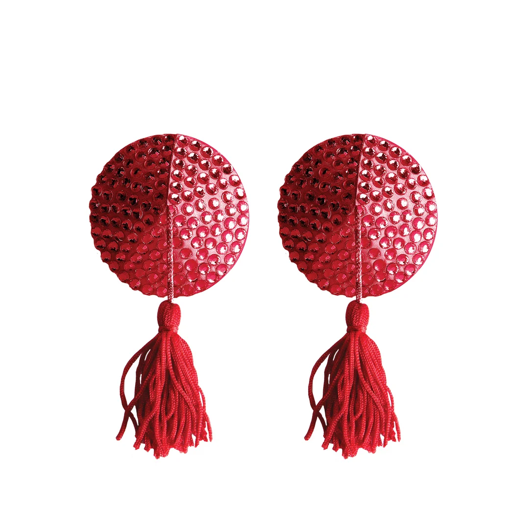 Pampilles pour tétons pour jeux de rôle et lingerie sexy avec ruban adhésif autocollant – Ouch! – Image 4