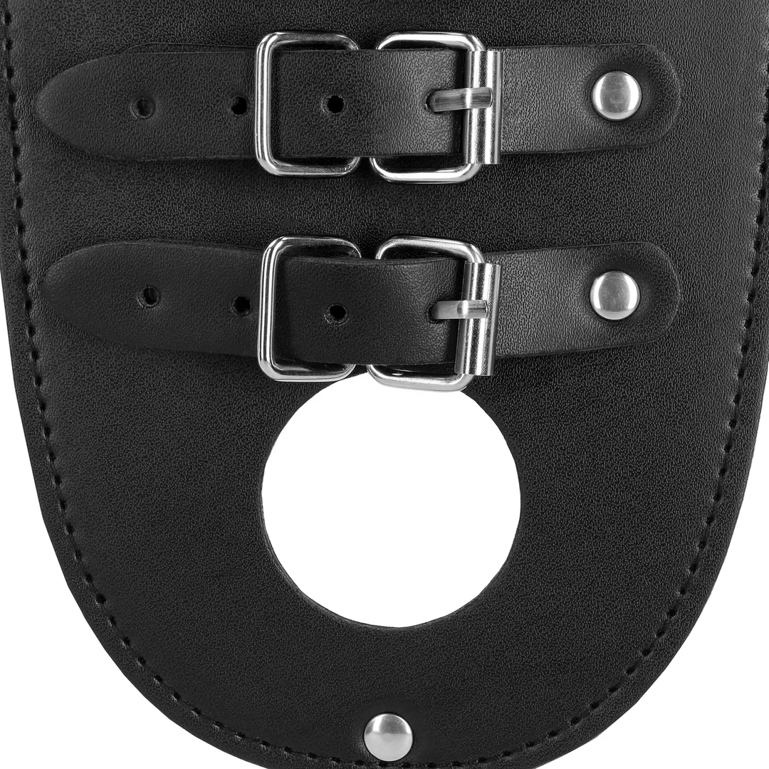 Ceinture de chasteté Ouch! en cuir PU avec sangles – Image 5