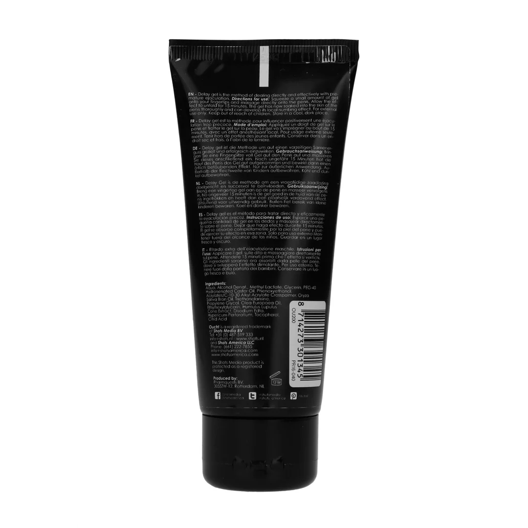 OU200-5 Ouch! by Shots Gel retardant, 100 ml – Image 1