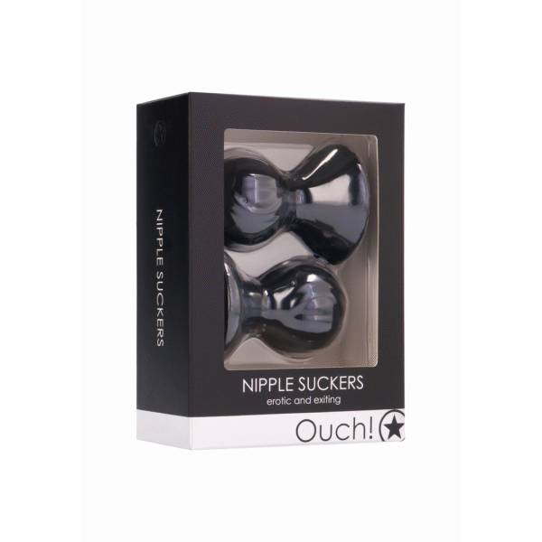 Ventouses pour tétons en silicone Ouch!