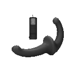 Vibromasseur sans harnais avec télécommande et 10 modes – Ouch! by Shots – Image 2