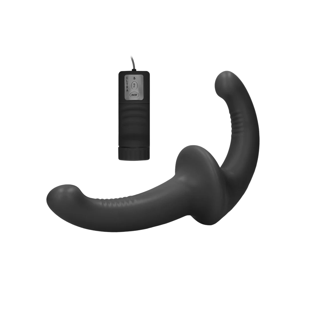 Vibromasseur sans harnais avec télécommande et 10 modes – Ouch! by Shots – Image 2