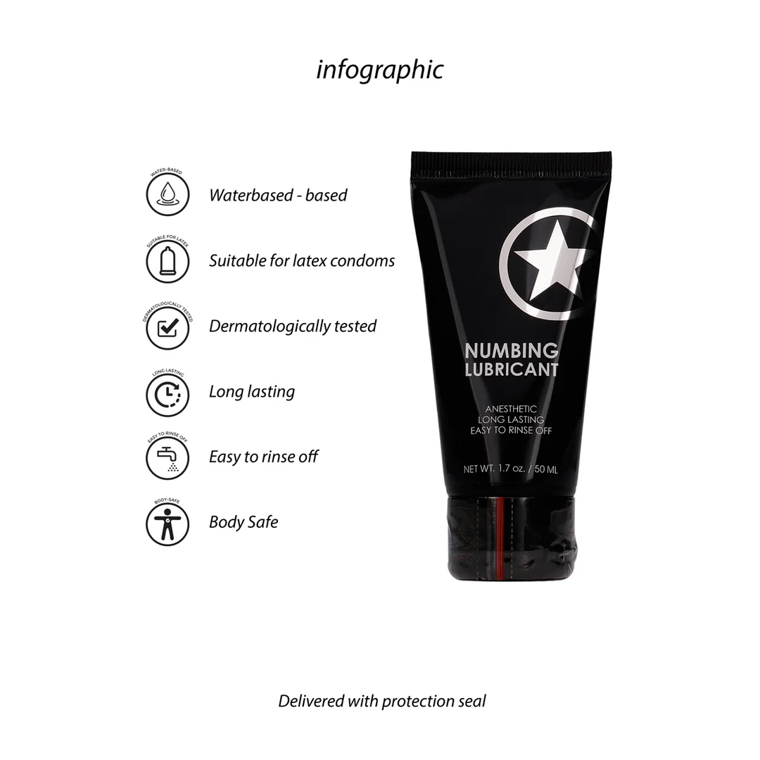 Ouch! Lubrifiant anesthésiant 50 ml – Image 3