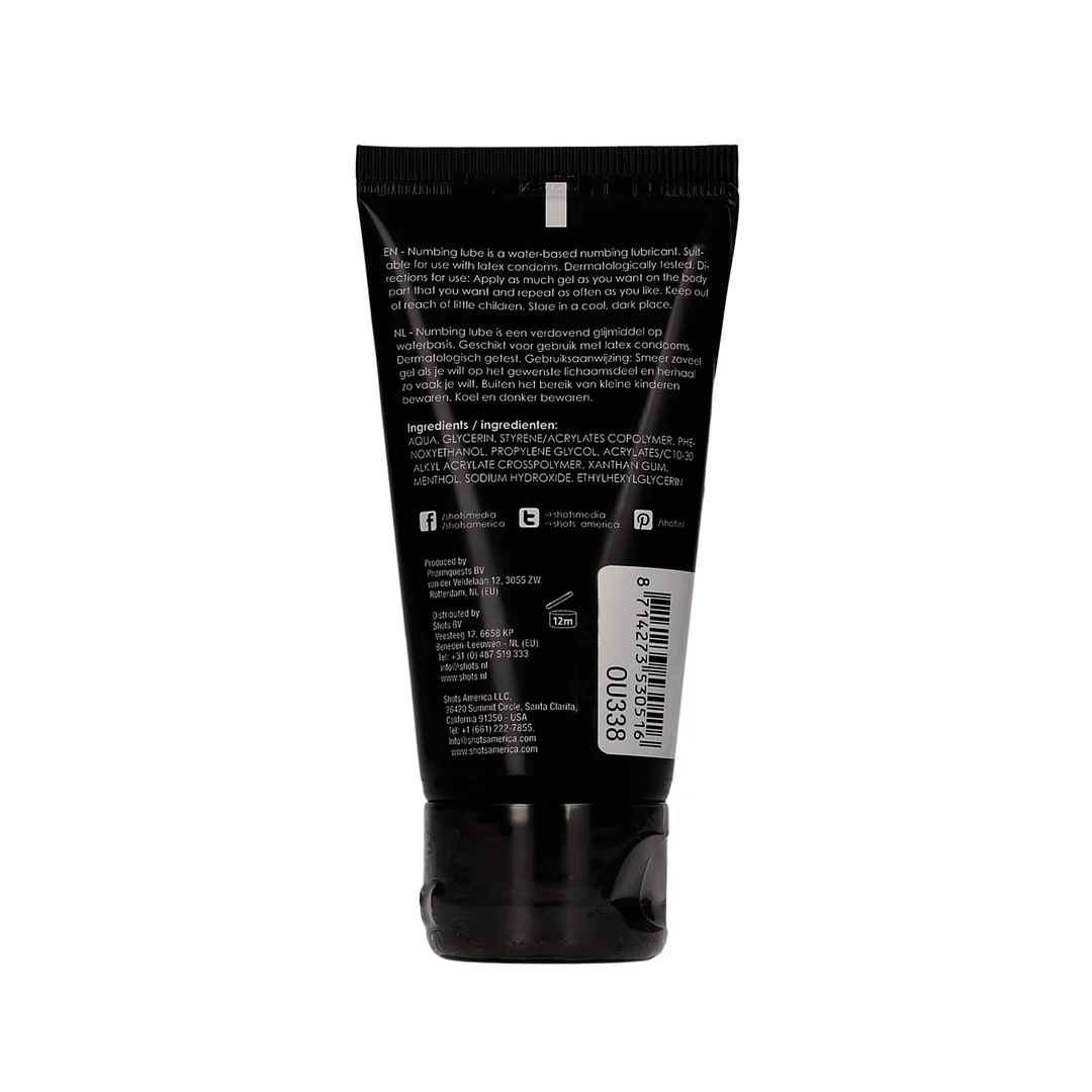 Ouch! Lubrifiant anesthésiant 50 ml – Image 1
