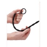 Set Ouch de plugs et cockring en silicone, noir – Image 5