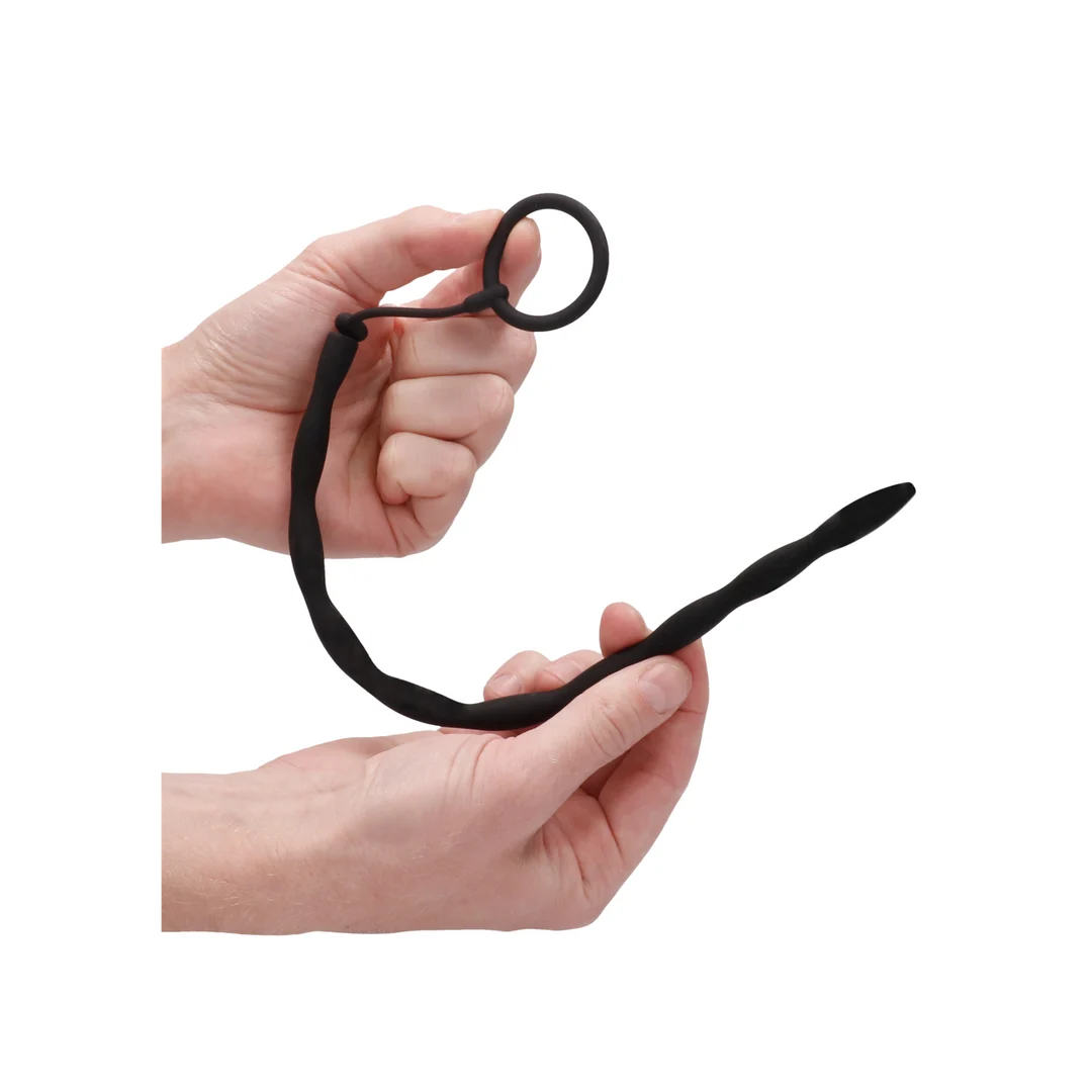 Set Ouch de plugs et cockring en silicone, noir – Image 5