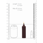 Bougie pour jeux de cire au parfum de chocolat Ouch! by Shots – Image 3