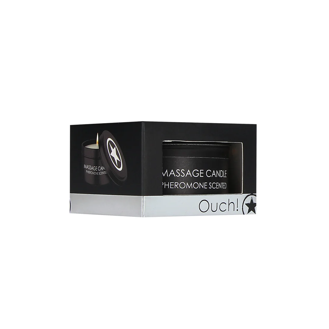 Bougie de massage Ouch! au parfum de rose – Image 11