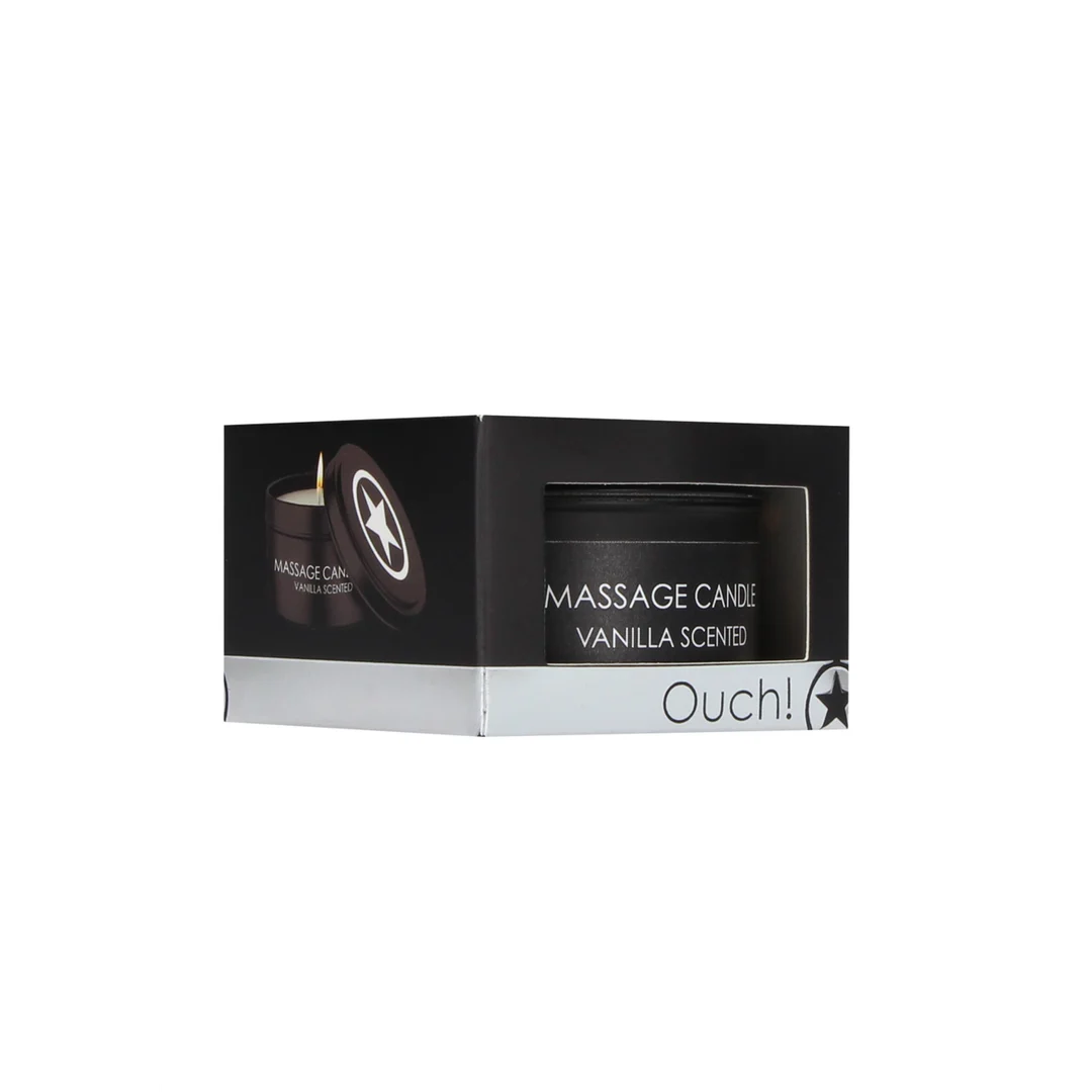 Bougie de massage Ouch! au parfum de rose – Image 6