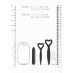 Dilatateurs urétraux à la forme souple – Set de dilatateurs vaginaux en silicone – Image 5