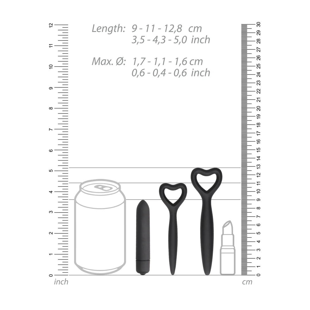 Dilatateurs urétraux à la forme souple – Set de dilatateurs vaginaux en silicone – Image 5