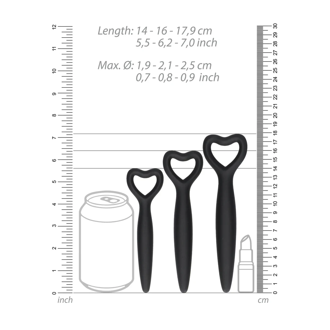 Dilatateurs urétraux à la forme souple – Set de dilatateurs vaginaux en silicone – Image 6