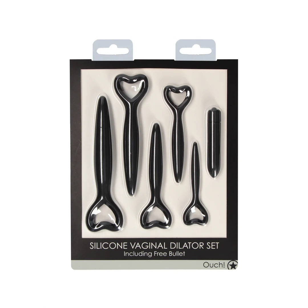 Dilatateurs urétraux à la forme souple – Set de dilatateurs vaginaux en silicone – Image 1