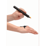 Bougies de cire Ouch!, 4 pièces, grand format, noires – Image 9
