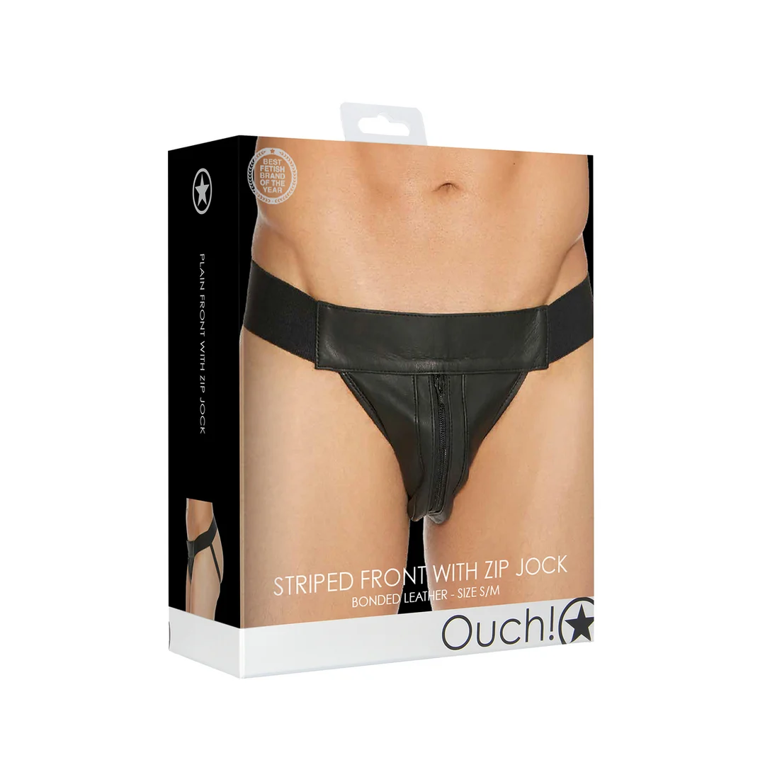 Jockstrap à fermeture éclair, sous vêtements sexy pour homme – SexyPlus – Image 1