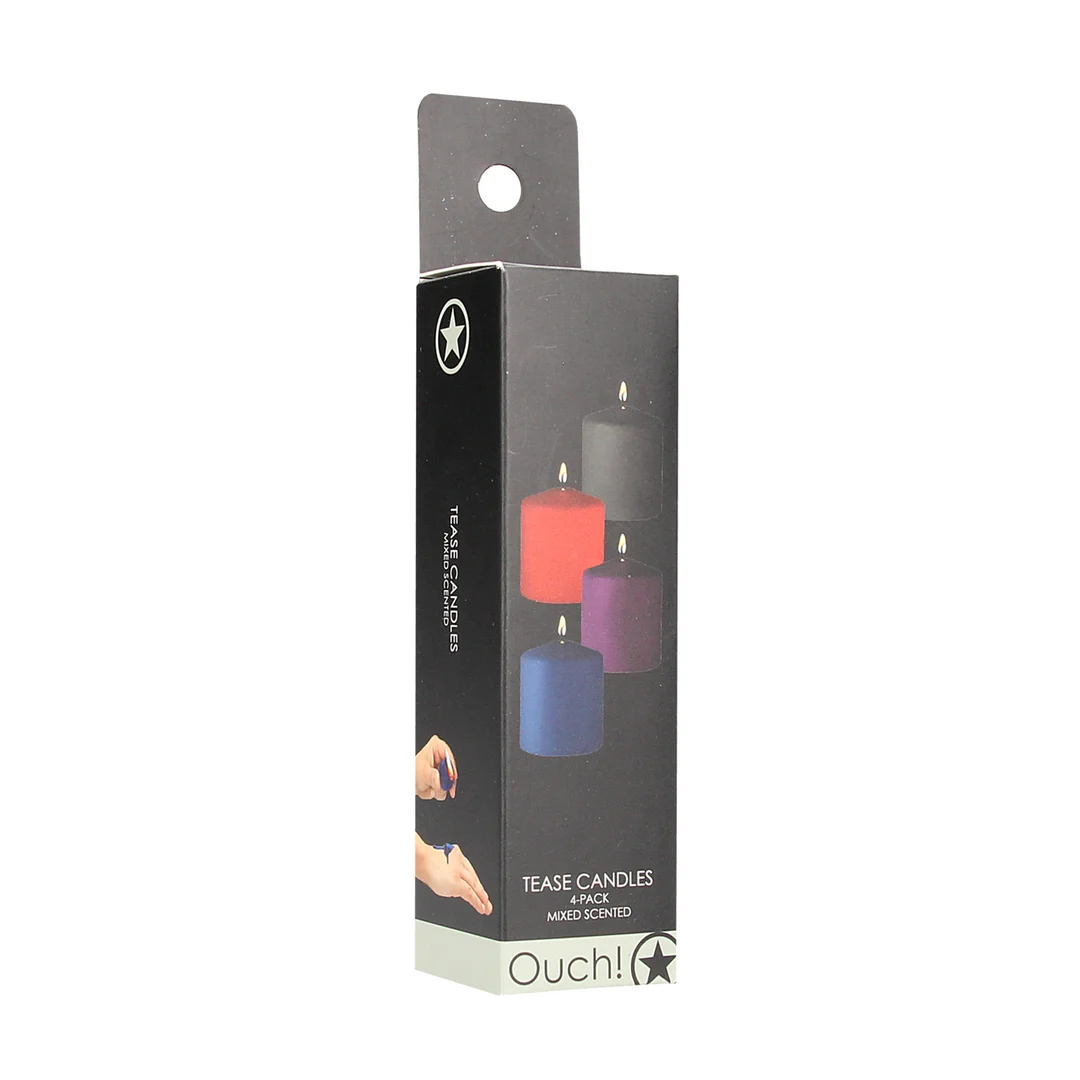 Ouch! Tease Candles Disobedient, lot de 4 – Image 6