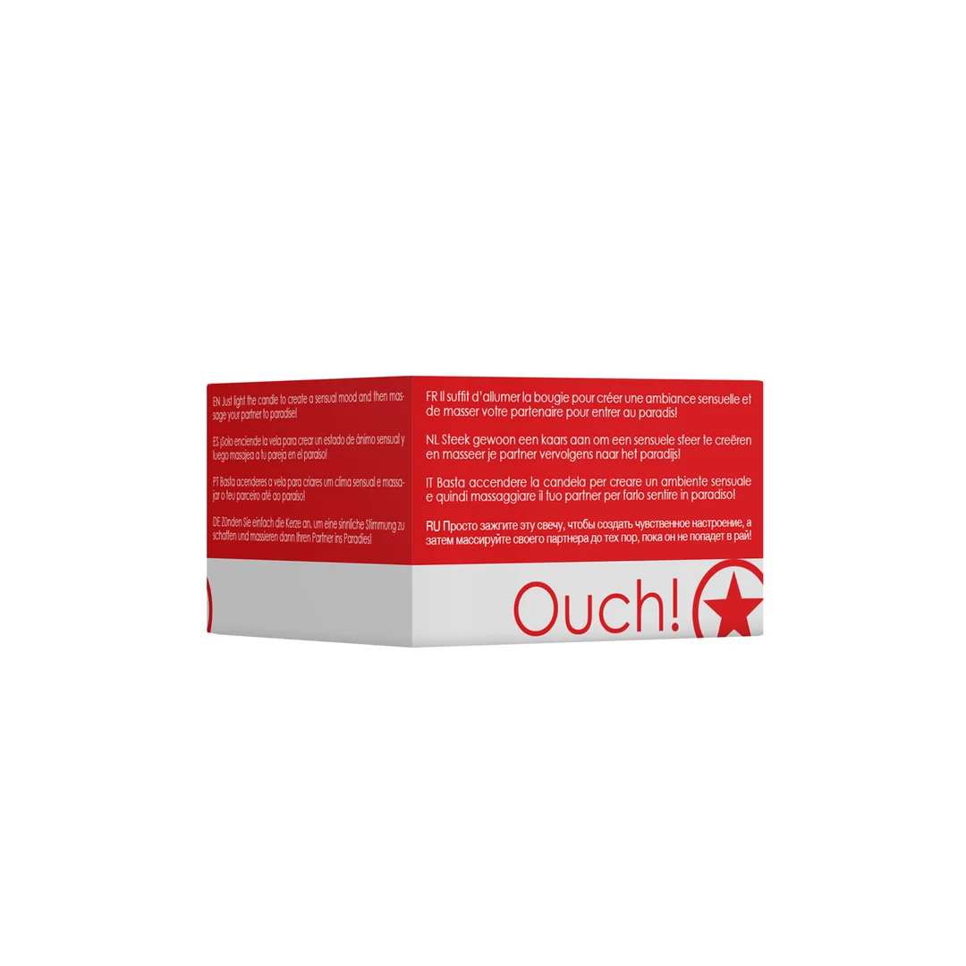 Bougie de massage violette Ouch! by Shots – Image 7