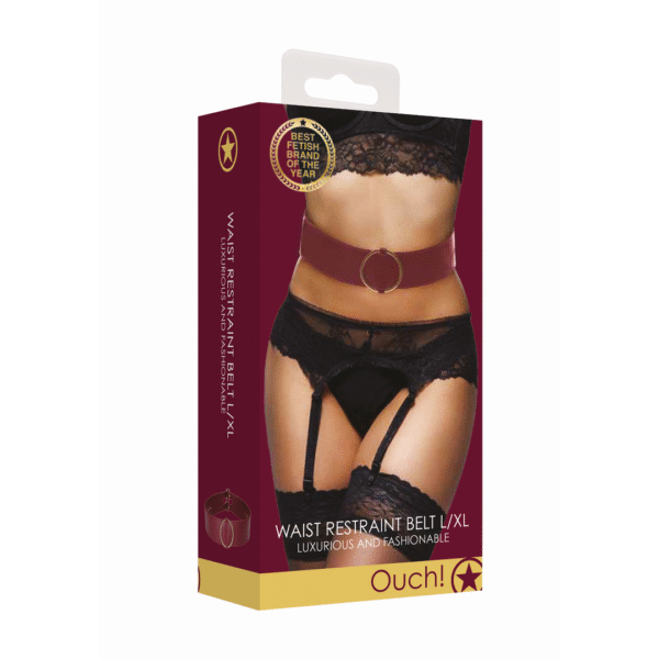 Ceinture Ouch! Halo avec anneaux de bondage