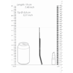 Sonde urétrale en acier inoxydable – 0,3 / 8 mm – Image 2