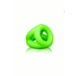 Cockring Ouch! Glow in the Dark avec sangle pour testicules – Image 3
